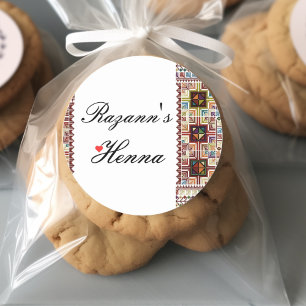 Personalisierte Henna Sticker