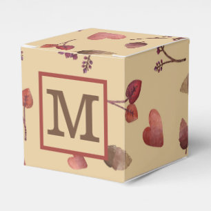 Personalisierte Herbst-Geschenkbox Geschenkschachtel