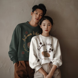 Personalisierte Herbstbeben Sweatshirt