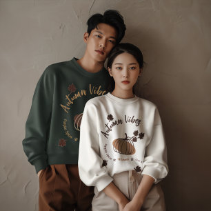 Personalisierte Herbstbeben Sweatshirt