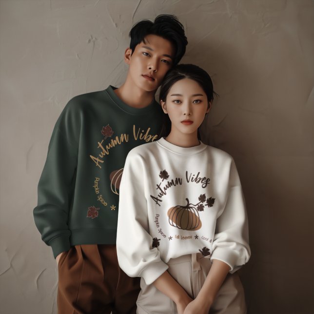 Personalisierte Herbstbeben Sweatshirt (Von Creator hochgeladen)