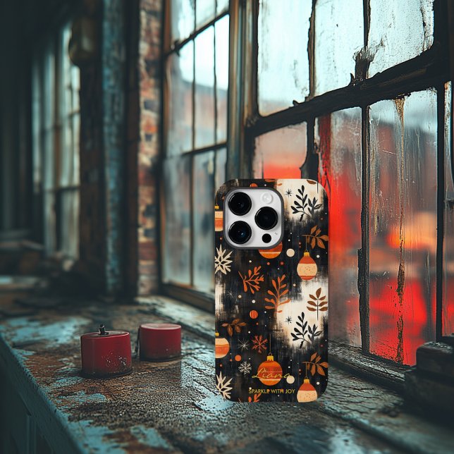 Personalisierte Herbstblätter und Ornamente Case-Mate iPhone Hülle (Von Creator hochgeladen)