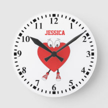 Personalisierte Herzform Rote Niedliche Liebe Desi