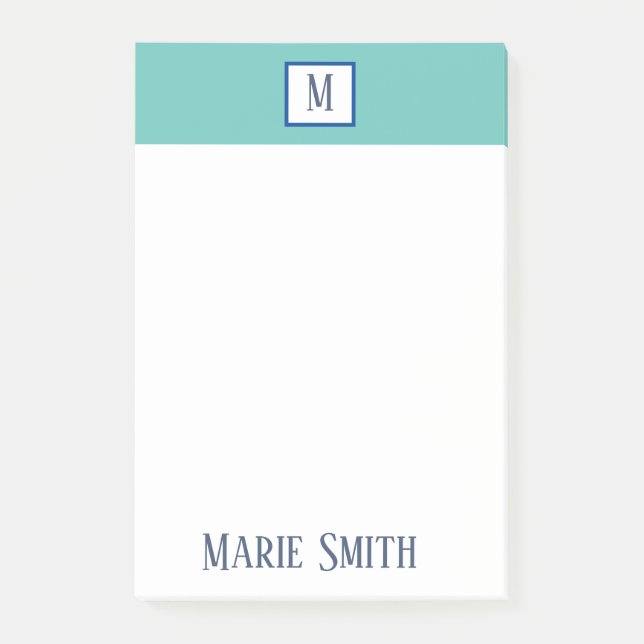 PERSONALISIERTE Hinweise nach dem Ende Post-it Klebezettel (Vorderseite)