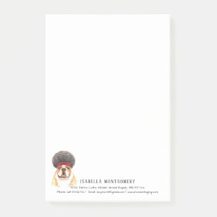 Personalisierte Hinweise zu Aquarellfarben Post-it Klebezettel