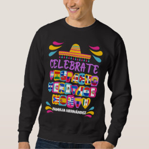 Personalisierte HISPANISCHE ERBE-MONATSfamilie Sweatshirt