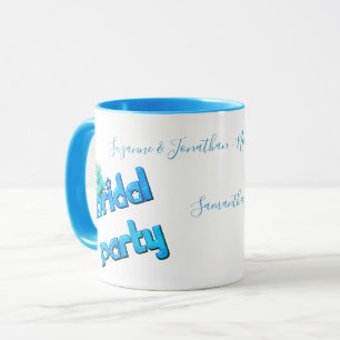 Personalisierte Hochzeit Brautparty Süß Tasse