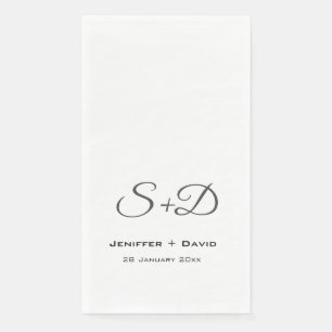 Personalisierte Hochzeit, Brautparty/Verlobung Serviette