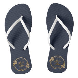 Personalisierte Hochzeit  Flip Flops