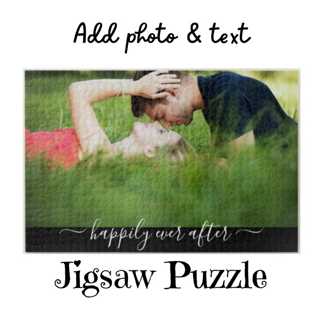 Personalisierte Hochzeit Foto Jigsaw Puzzle (Von Creator hochgeladen)