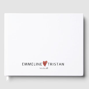 Personalisierte Hochzeit Gästebuch