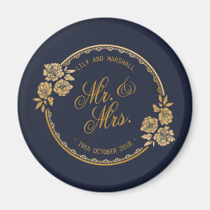 Personalisierte Hochzeit  Kühlschrankmagnet Magnet