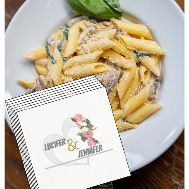 Personalisierte Hochzeit Napkins Serviette (Von Creator hochgeladen)