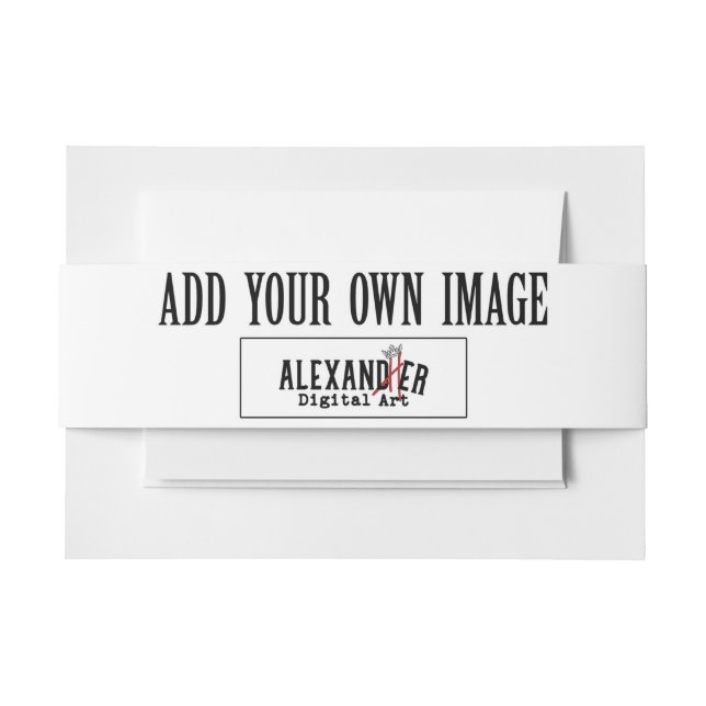 Personalisierte Hochzeit oder Dusche Einladungsbanderole (Vorderseite Beispiel)