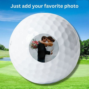 Personalisierte Hochzeit oder Jubiläum mit individ Golfball
