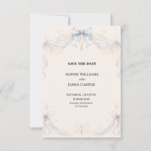 Personalisierte Hochzeit - Rettet das Datum Save The Date