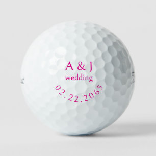 Personalisierte Hochzeit Rosa Gefallen Titleist Pr Golfball