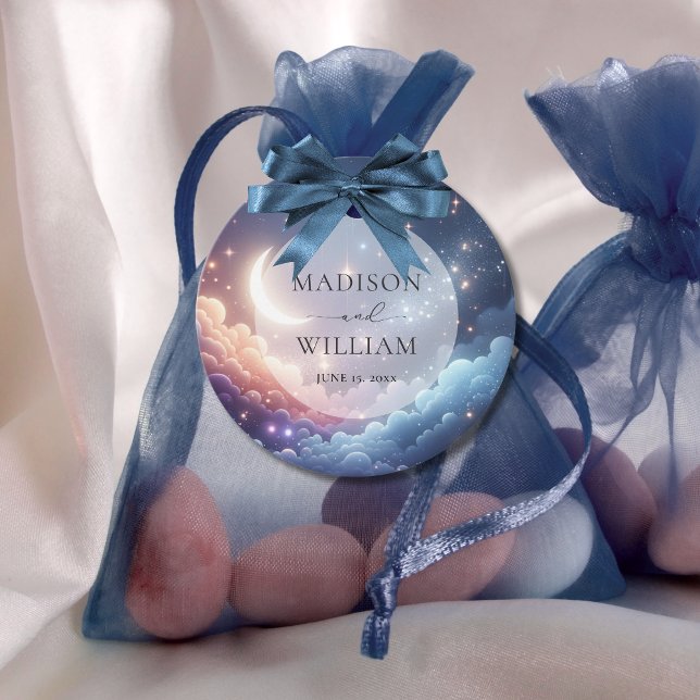 Personalisierte Hochzeit von Celestial Moon und St Geschenkanhänger (Von Creator hochgeladen)