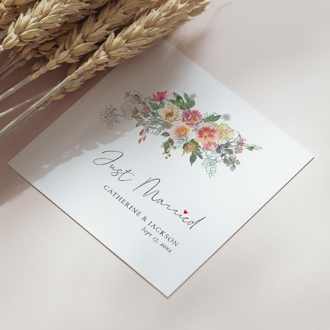 Personalisierte Hochzeit von Napkins - nur verheir Serviette (Personalized Wedding Napkins - Just Married)