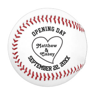 Personalisierte Hochzeiten Trauzeugen Befürworter Baseball