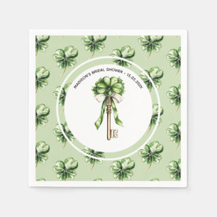 Personalisierte Hochzeits-Party zum St. Patrick’s Serviette