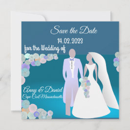 Personalisierte Hochzeitseinladung Einladung