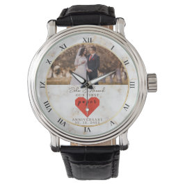 personalisierte Hochzeitsfeier Armbanduhr