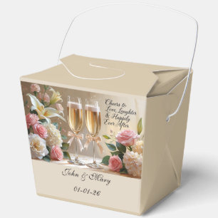 Personalisierte Hochzeitsgeschenkbox Geschenkschachtel