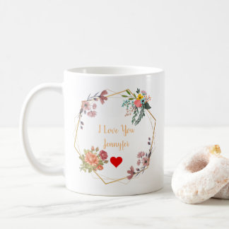 Personalisierte Hochzeitsgeschenke Liebe Kaffeetasse