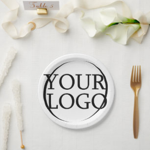 Personalisierte Hochzeitsidee Pappteller