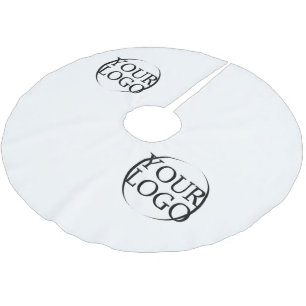 Personalisierte Hochzeitsidee Polyester Weihnachtsbaumdecke