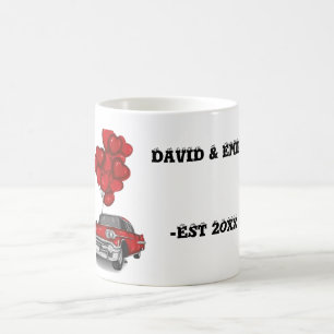 Personalisierte Hochzeitspaare Tasse