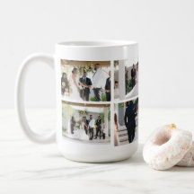 Personalisierte Hochzeitspezialität Tasse mit Schw
