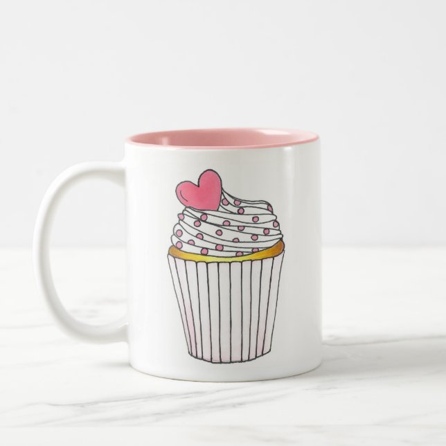 Personalisierte Hochzeitsstimmung  Tasse (Links)