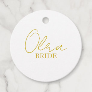 Personalisierte Hochzeitstag Bridesmaids Geschen Geschenkanhänger