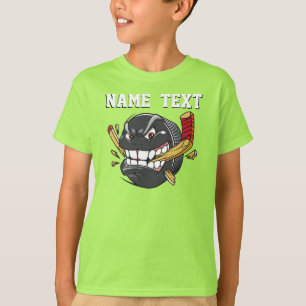 Personalisierte Hockey-Shirts, Cooler Angry Hockey T-Shirt