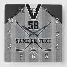 Personalisierte Hockey-Uhr-Geschenke für