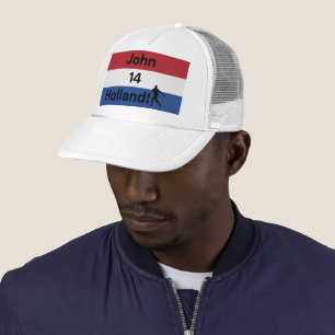 Personalisierte Holland-Flagge Soccer Pride Truckerkappe