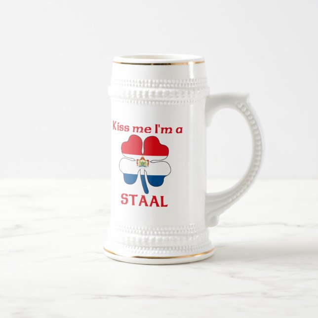 Personalisierte Holländer küssen mich, den ich Bierglas (Rechts)