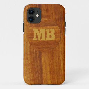 personalisierte Holzstruktur Case-Mate iPhone Hülle