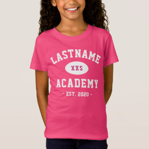 Personalisierte Homeschool-Schule für die Benennun T-Shirt