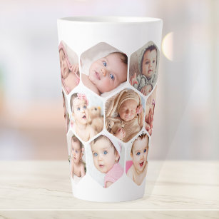 Personalisierte Honeycomb Children Baby Fotos Cust Milchtasse