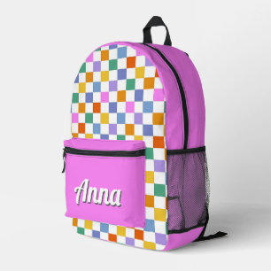Personalisierte Hübsche Farbe Modernes Regenbogeng Bedruckter Rucksack