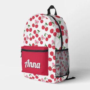 Personalisierte Hübsche Farben Modernes Girly Fruc Bedruckter Rucksack
