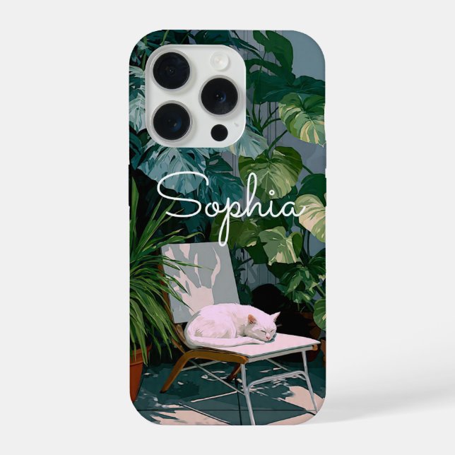 Personalisierte Hüllen mit Namen iPhone Hülle (Rückseite)