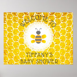 Personalisierte Hummeln oder Honey Bee Themed Post Poster
