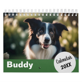 Personalisierte Hunde Fotos Heimtiere Jahr Erstell Kalender