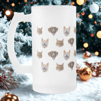Personalisierte Hunde Tasse, Hunde Katze Mama Gesc