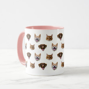 Personalisierte Hunde Tasse, Hunde Katze Mama Gesc Tasse