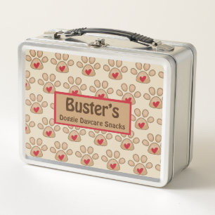 Personalisierte Hundebetreuung Lunchbox 